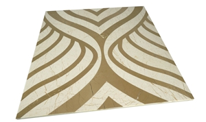 Spain Crema Marfil Beige Marble Hot Sale Waterjet Marble Tiles Design Floor Pattern