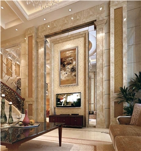 Spain Pinoso Cream Marfil Marble Price Marble Skirting Floor Covering Tiles Beige Marble Slabs Marble Tiles