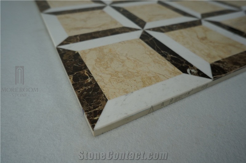 Square Floor Medallion;Laminated Panel;Marble Composite Tile