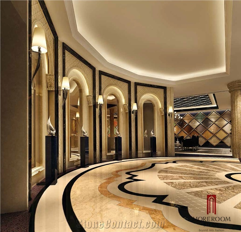 Turkey Cream Ultraman Marble Polished Marble Tiles & Slab Marble Floor Covering Tiles Marble Wall Tiles Marble Skirting, Turkey Beige Marble