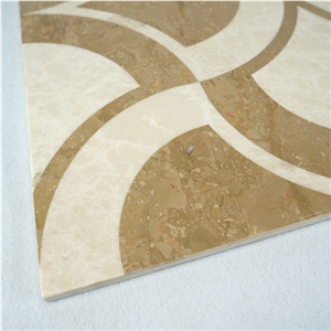 Turkey Golden Rose Ceramic Backing Thin Lightweight Laminated Medallion