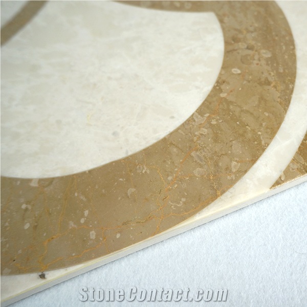 Turkey Golden Rose Ceramic Backing Thin Lightweight Laminated Medallion
