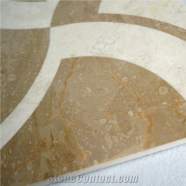 Turkey Golden Rose Ceramic Backing Thin Lightweight Laminated Medallion