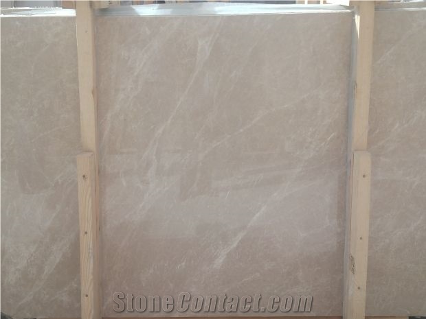 Turkey Yarishi Grade a 2cm Polished Burdur Beige Marble Tile & Slabs