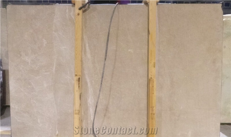 Turkey Yarishi Grade a 2cm Polished Burdur Beige Marble Tile & Slabs