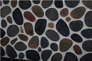 Classical Polished Mixed Pebble Stone,River Stone