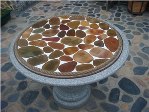 Classical Polished Mixed Pebble Stone,River Stone