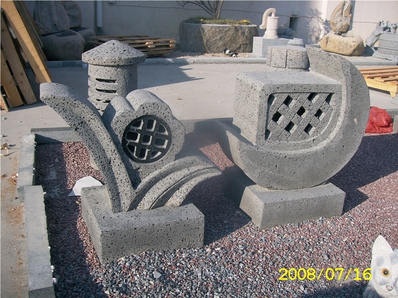 Hot Sales Various Types Of Garden Travertine Lantern