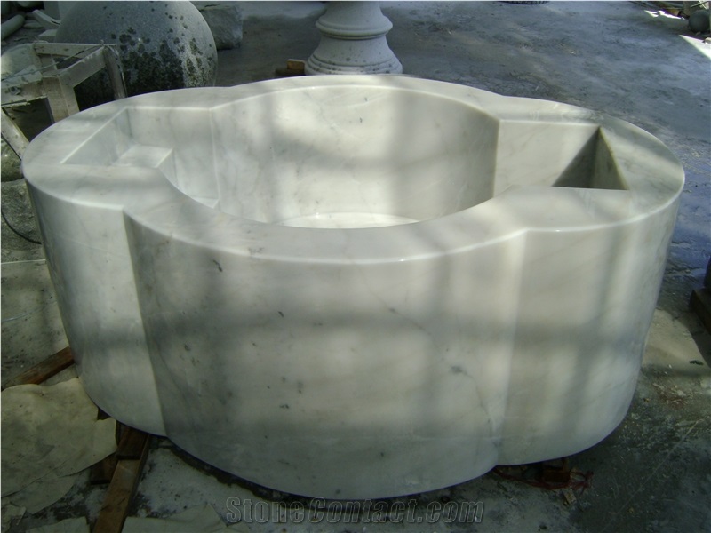New Arrival New Design Marble Bathtub, Grey Marble Bathtubs