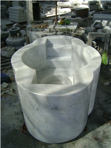 New Arrival New Design Marble Bathtub, Grey Marble Bathtubs