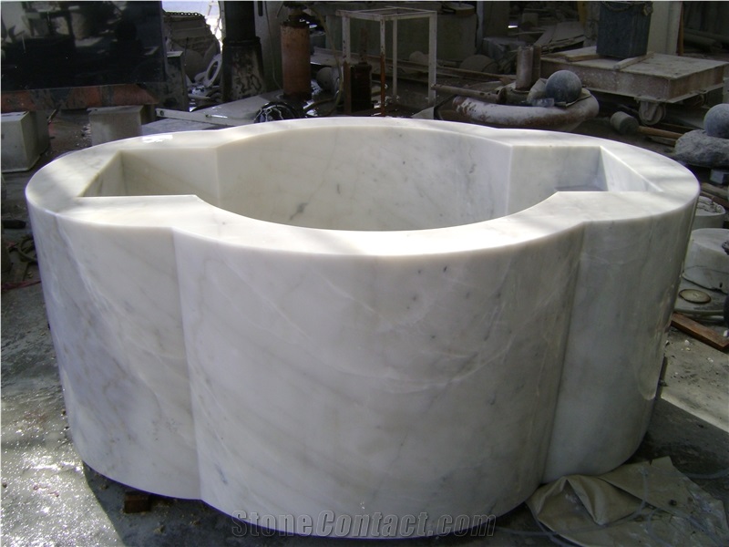 New Arrival New Design Marble Bathtub, Grey Marble Bathtubs