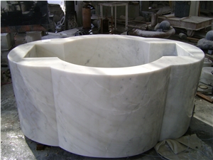 New Arrival New Design Marble Bathtub, Grey Marble Bathtubs