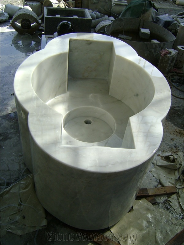 New Arrival New Design Marble Bathtub, Grey Marble Bathtubs