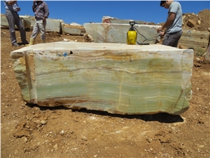 Iran Jade Green Onyx Blocks