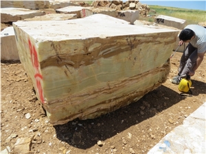 Iran Jade Green Onyx Blocks