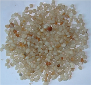 White Rice Tumbled Limestone Pebbles Stone
