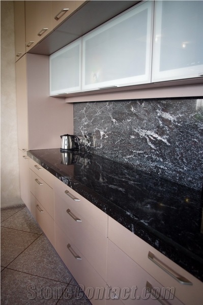 China Via Lactea Granite Kitchen Countertops