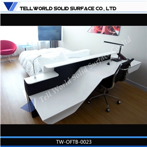 Acrylic Computer Desk,Curved Edge Table Top Office Table Acrylic Computer Desk,Curved Edge Table Top Office Table