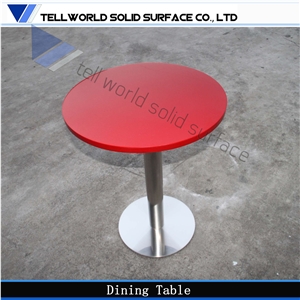 Acrylic Dining Table and Chairs,4 Seaters Dining Tables