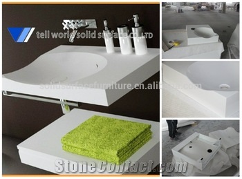 Commercial Bathroom Sink ,Corian Sink