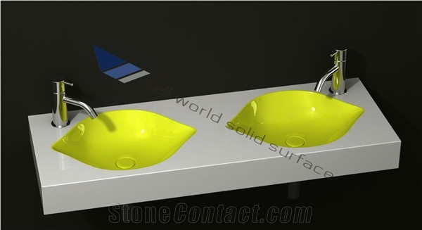 Double Bathroom Sink ,Bathroom Vanity,Bathroom Countertop Sink
