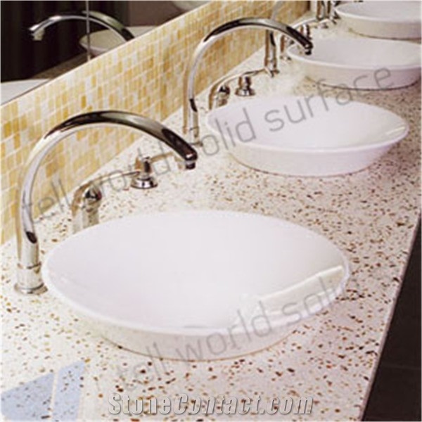 Double Bathroom Sink ,Bathroom Vanity,Bathroom Countertop Sink