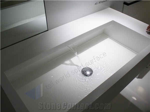 High Quality Acrylic Sinks & Basins, Manmade Stone Sinks & Basins Design for Sale