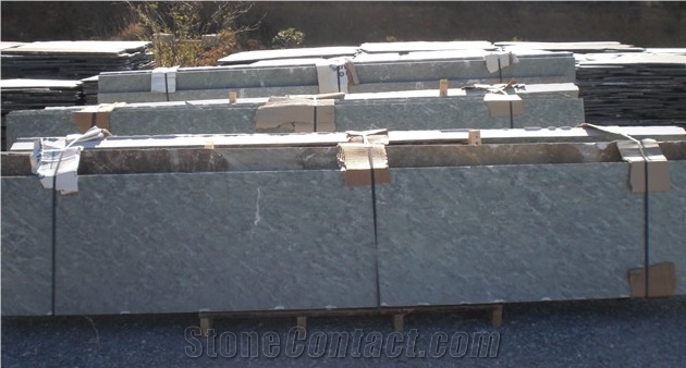Karystos Grey Slate, Karystos Stones Grey Polygon Tiles & Slabs Greece
