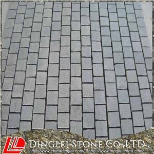 China Grey Granite Floor Covering Pavers Cube Stone Exterior Pattern Flooring Paving Stone