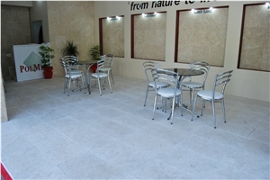 Blanco Platinum Travertine Tiles, Beige Travertine Tiles & Slabs Turkey
