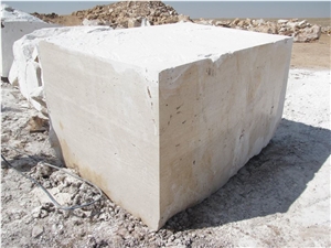 Karaman Light Travertine Blocks From Own Quarry