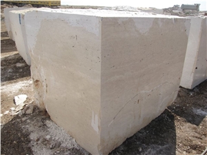 Karaman Light Travertine Blocks From Own Quarry