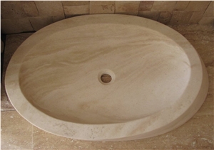 Karaman Light Travertine Honed Wash Basins Karaman Light Travertine Honed Wash Basins