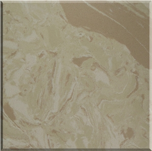 Artificial Quartz Stone Slabs & Tiles, China Green Quartz Stone