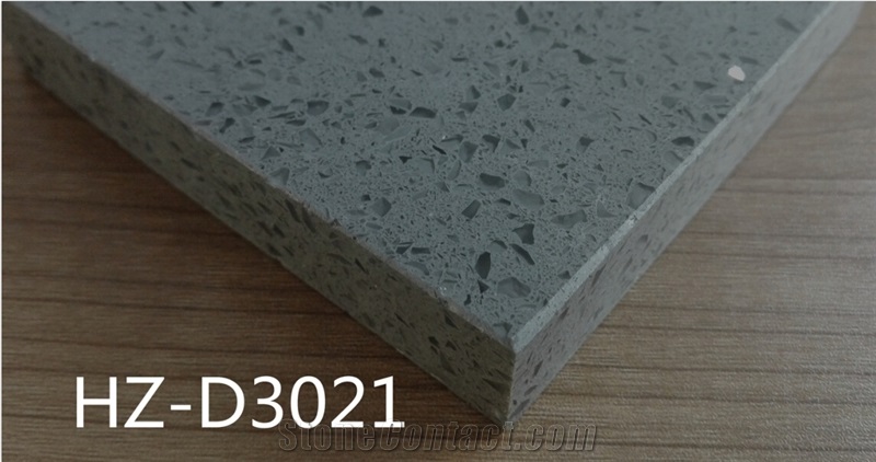 Clear Solid Surface and Quartz Stone for Kitchen Countertops