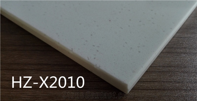 Clear Solid Surface and Quartz Stone for Kitchen Countertops