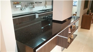 Granito Preto Sao Gabriel Kitchen Perimeter Countertop