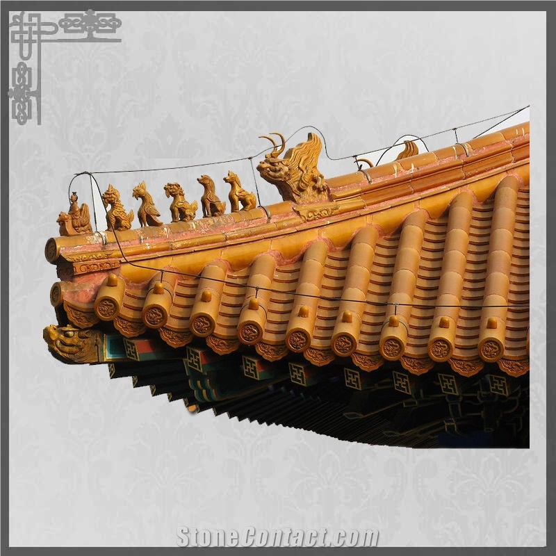 Chinese Roof Tile for Ancient Buildings Roof Materials