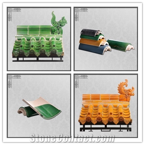 Chinese Roof Tile for Ancient Buildings Roof Materials