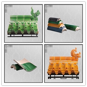 Chinese Roof Tile for Ancient Buildings Roof Materials