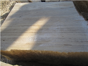 Armenia Noce and Classic Travertine Block