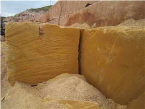 Felsite Block (Yellow/Pink), Ararat Yellow Felsite Block