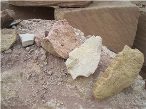 Felsite Block (Yellow/Pink), Ararat Yellow Felsite Block