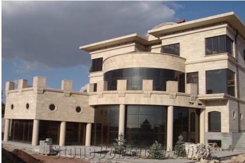 Travertine Noce and Classic, Beige Travertine Tiles & Slabs Armenia