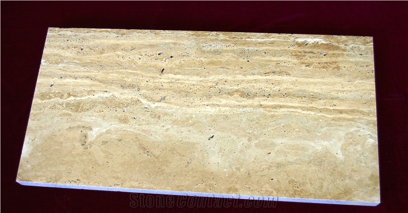 Travertine Noce and Classic, Beige Travertine Tiles & Slabs Armenia