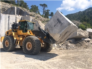 Mugla Dark Emperador Marble Block, Turkey Brown Marble