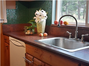 Colorado Rose Red Granite Kitchen Countertops