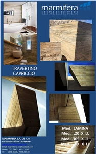 Travertino Capricho Travertine Blocks