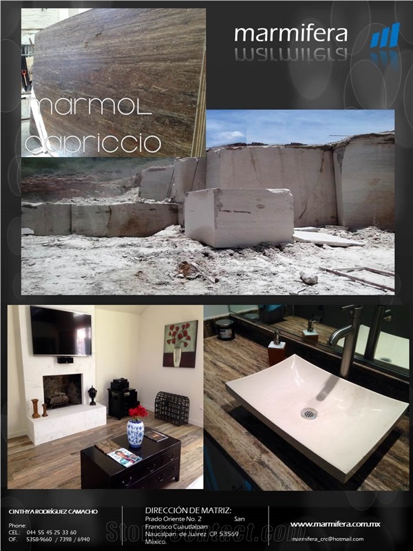 Travertino Capricho Travertine Blocks
