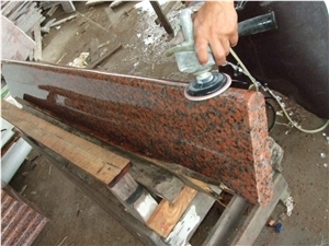 G652 Maple Red Countertop Polished, Red Granite Kitchen Countertops